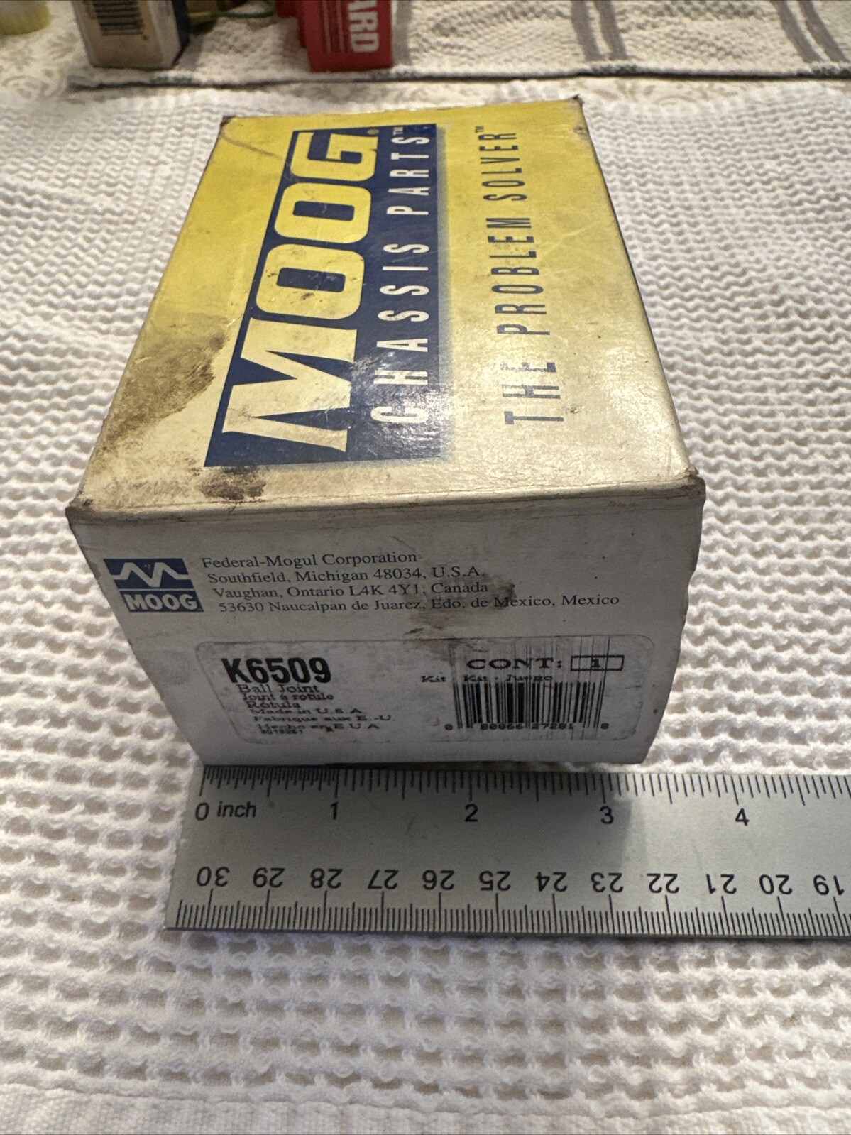 K6509 Moog Automotive Suspension Ball Joint Made In USA K6509 Ball Joint - Image 5