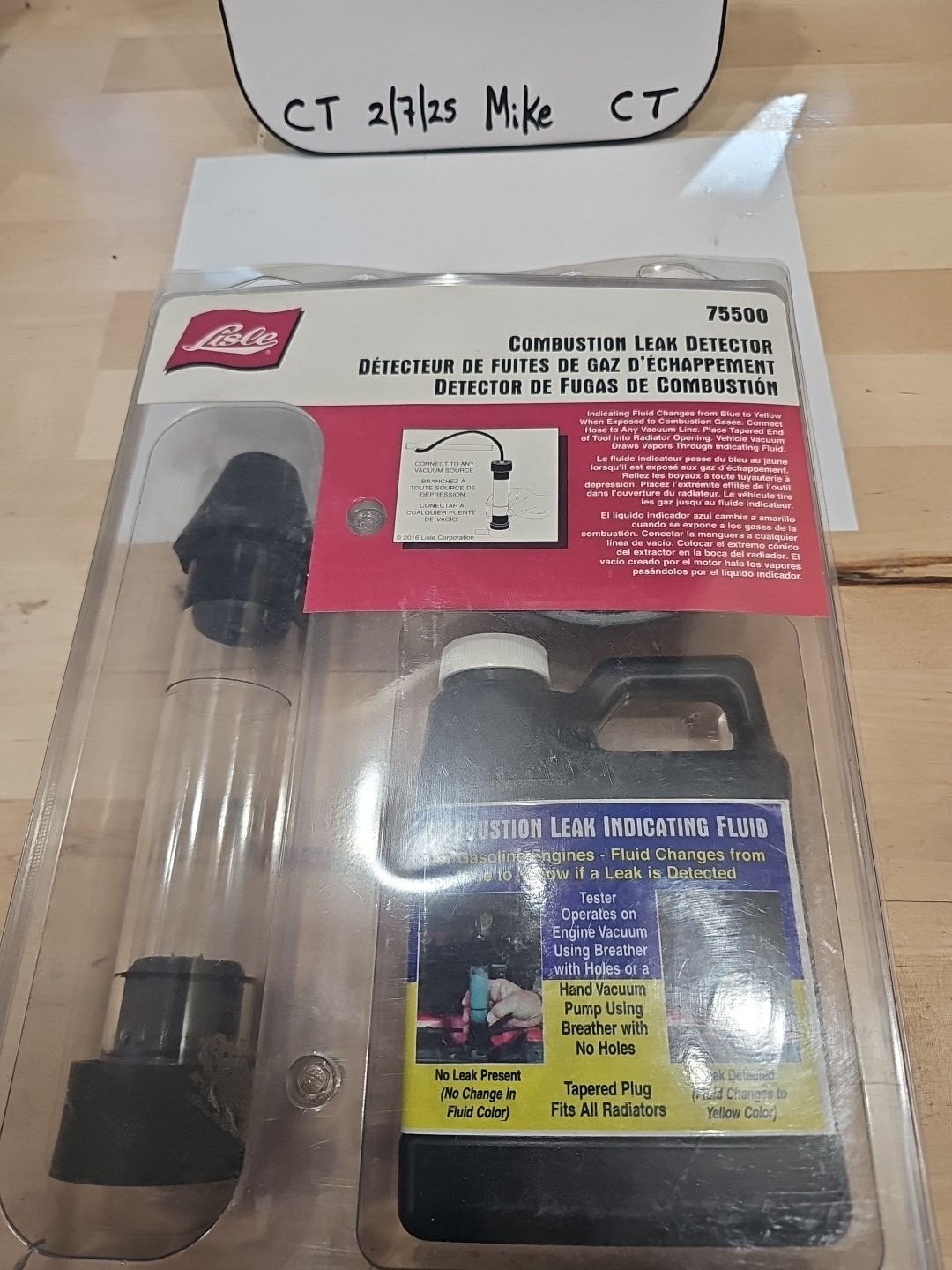 Lisle 75500 Combustion Leak Detector - Image 3