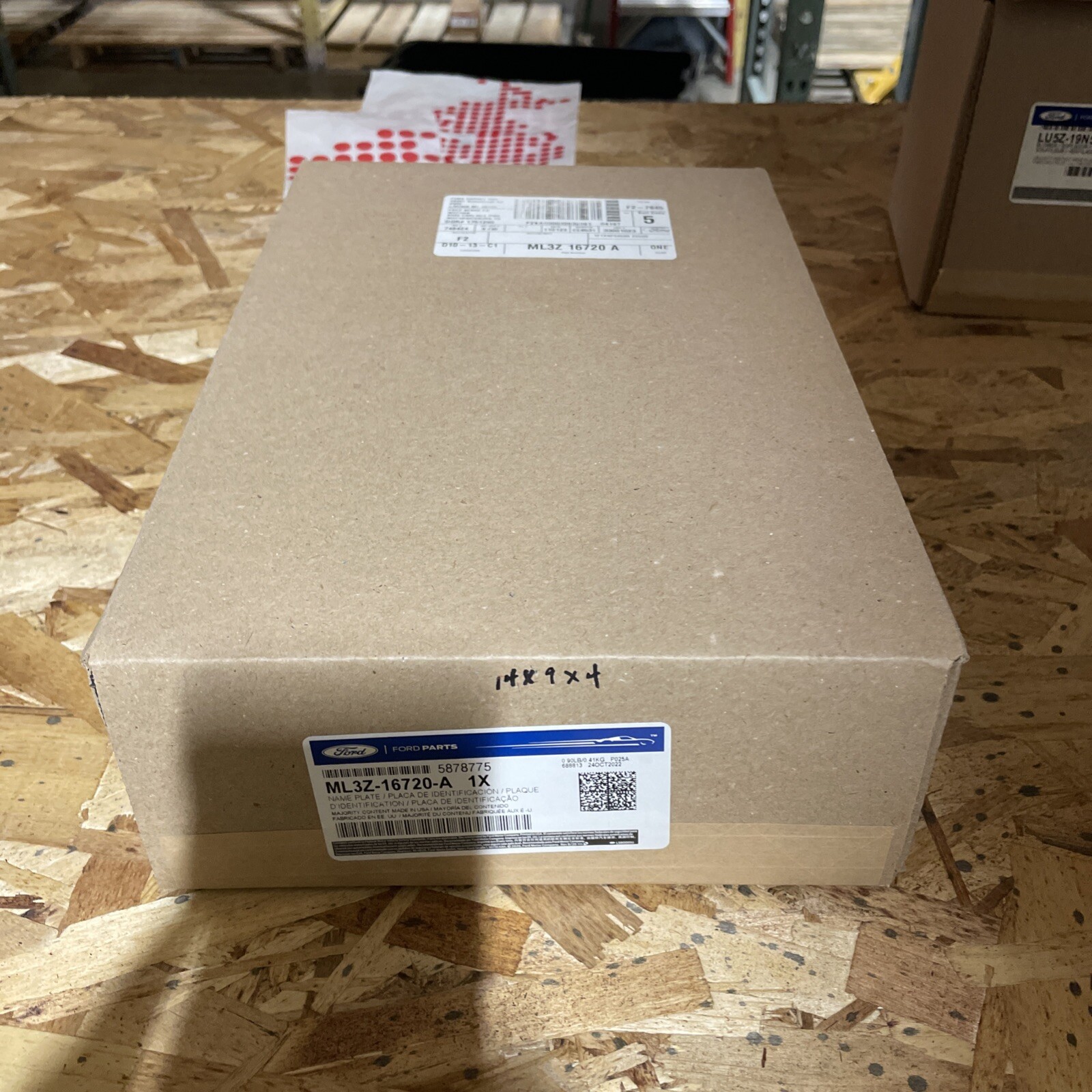 ML3Z16720A OEM Ford RH Emblem 2021-2024 F150 XL - Image 3