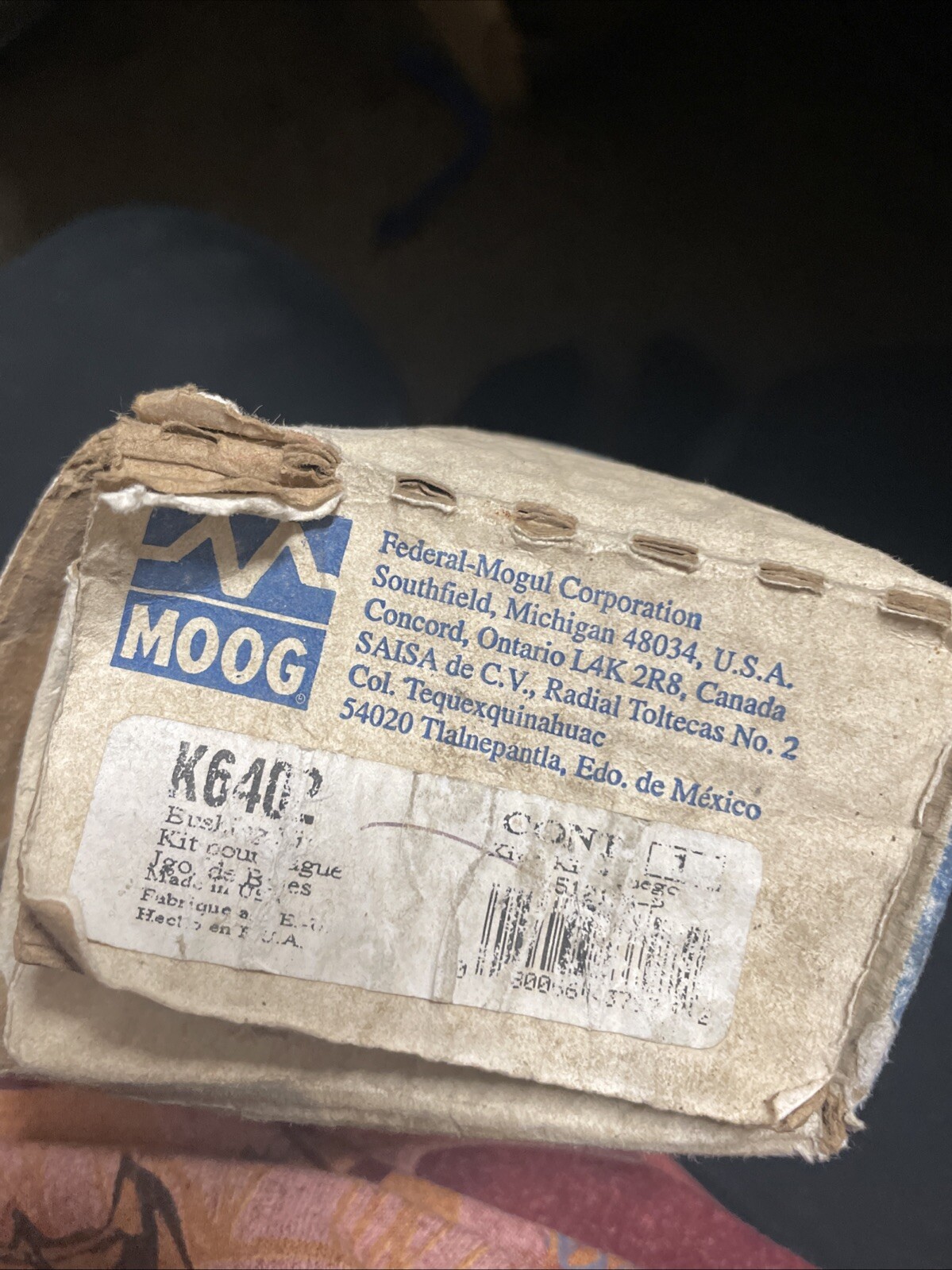 MOOG K6402 Steering Tie Rod End - - Image 5