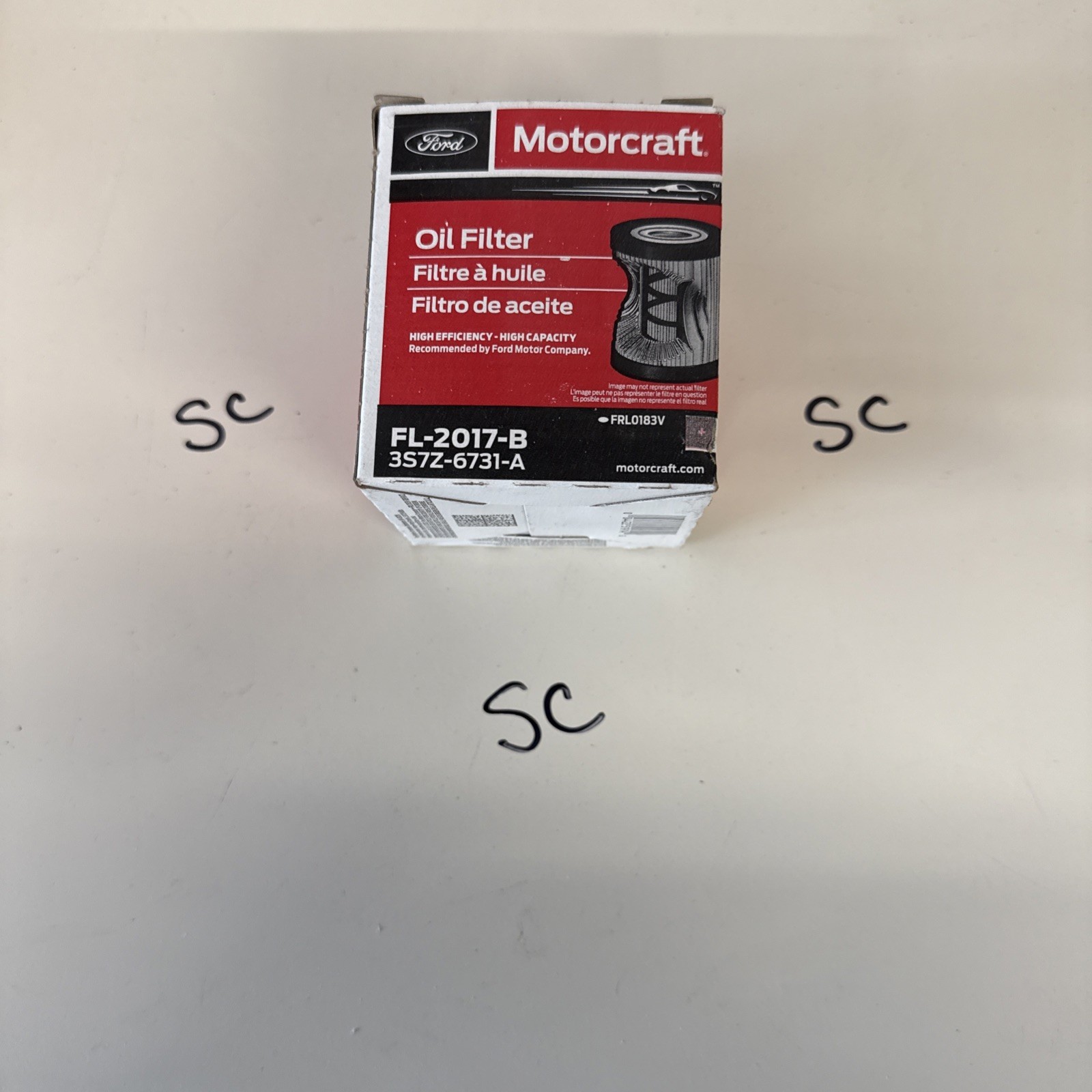 MOTORCRAFT FL-2017B ENGINE OIL FILTER NEW