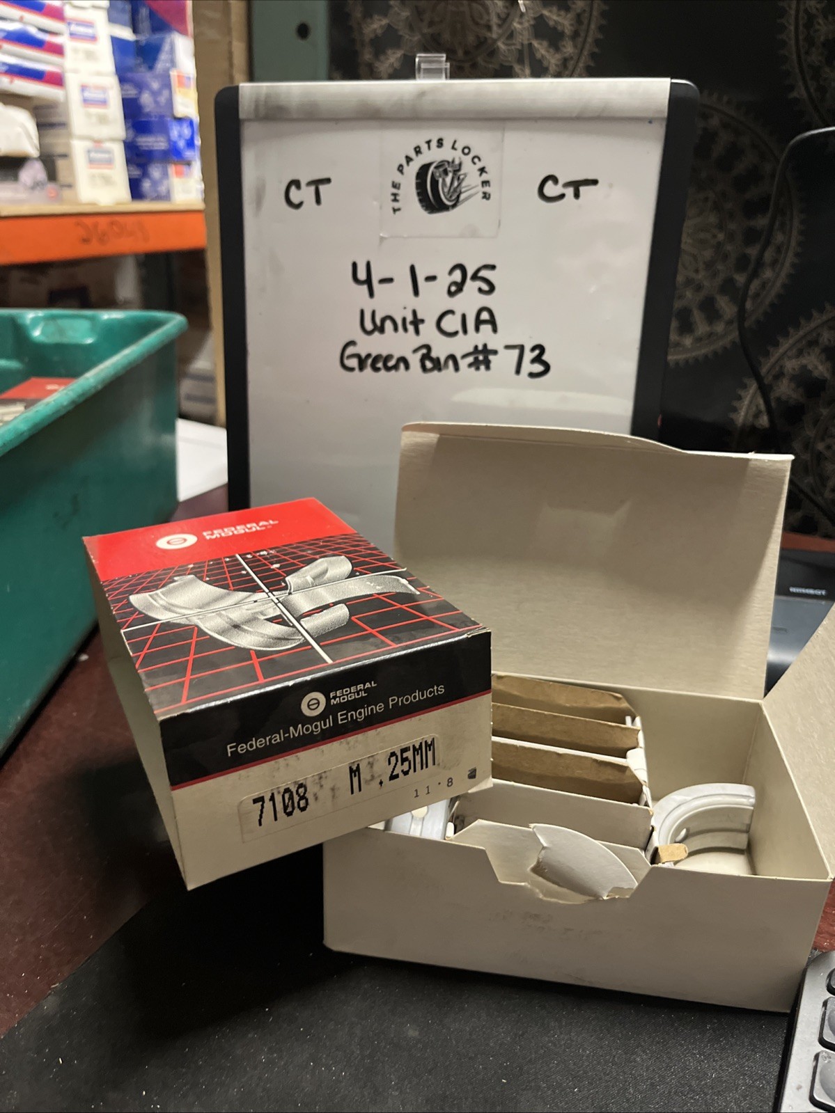 Main Bearing Set Sealed Power 7108M.25MM