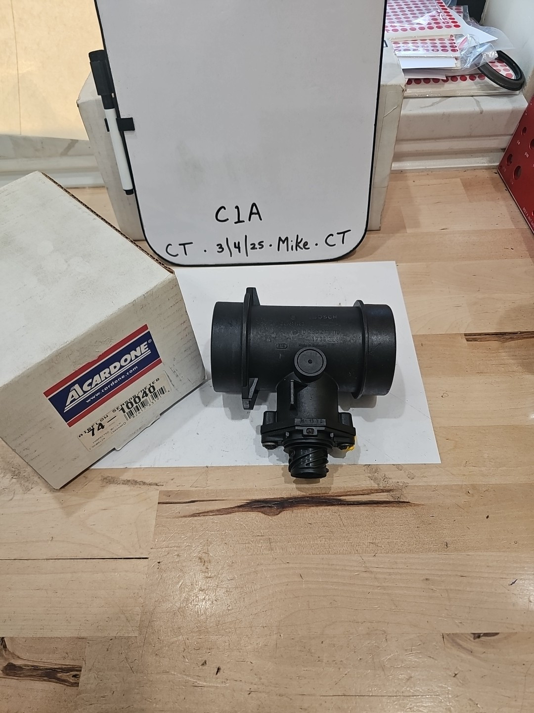 Mass Air Flow Sensor - Sedan A1 Cardone 74-10040 Remanufactured