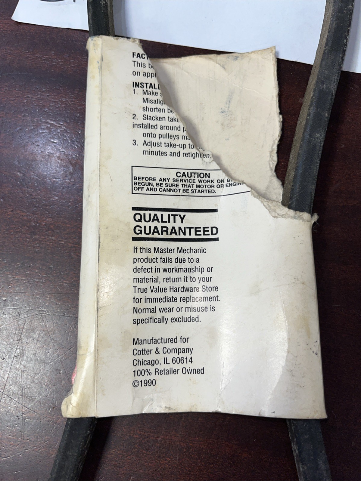 Master Mechanic V Belt 5L430 - Image 4