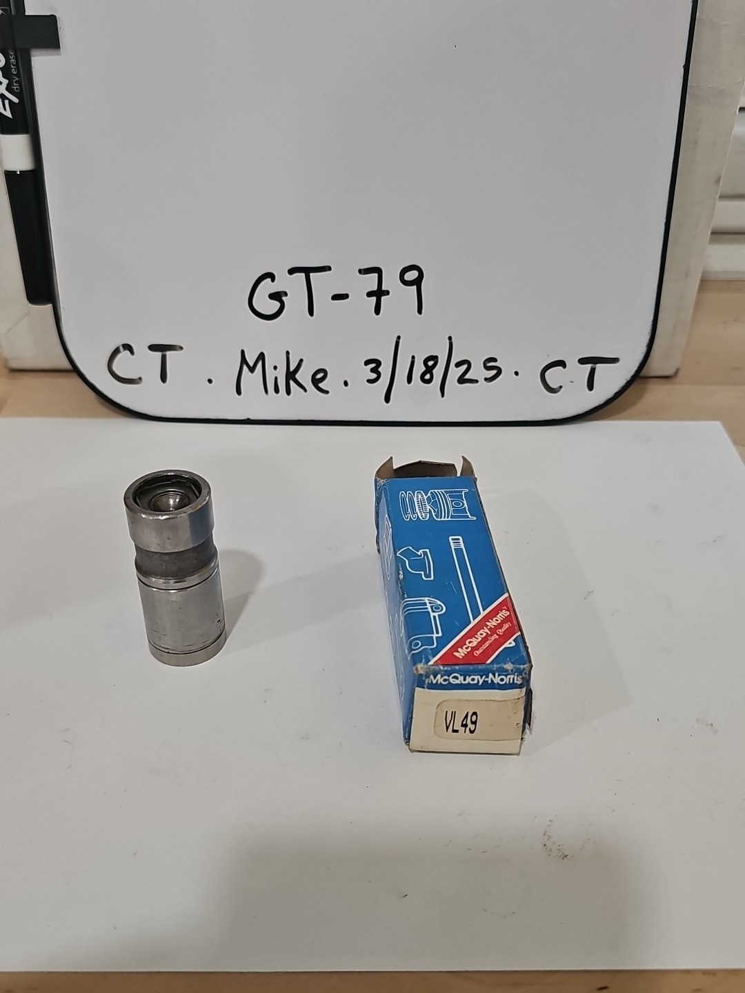 Mcquay-Norris VL49 Engine Valve Lifter For 1980-1988 GM 260 307 350