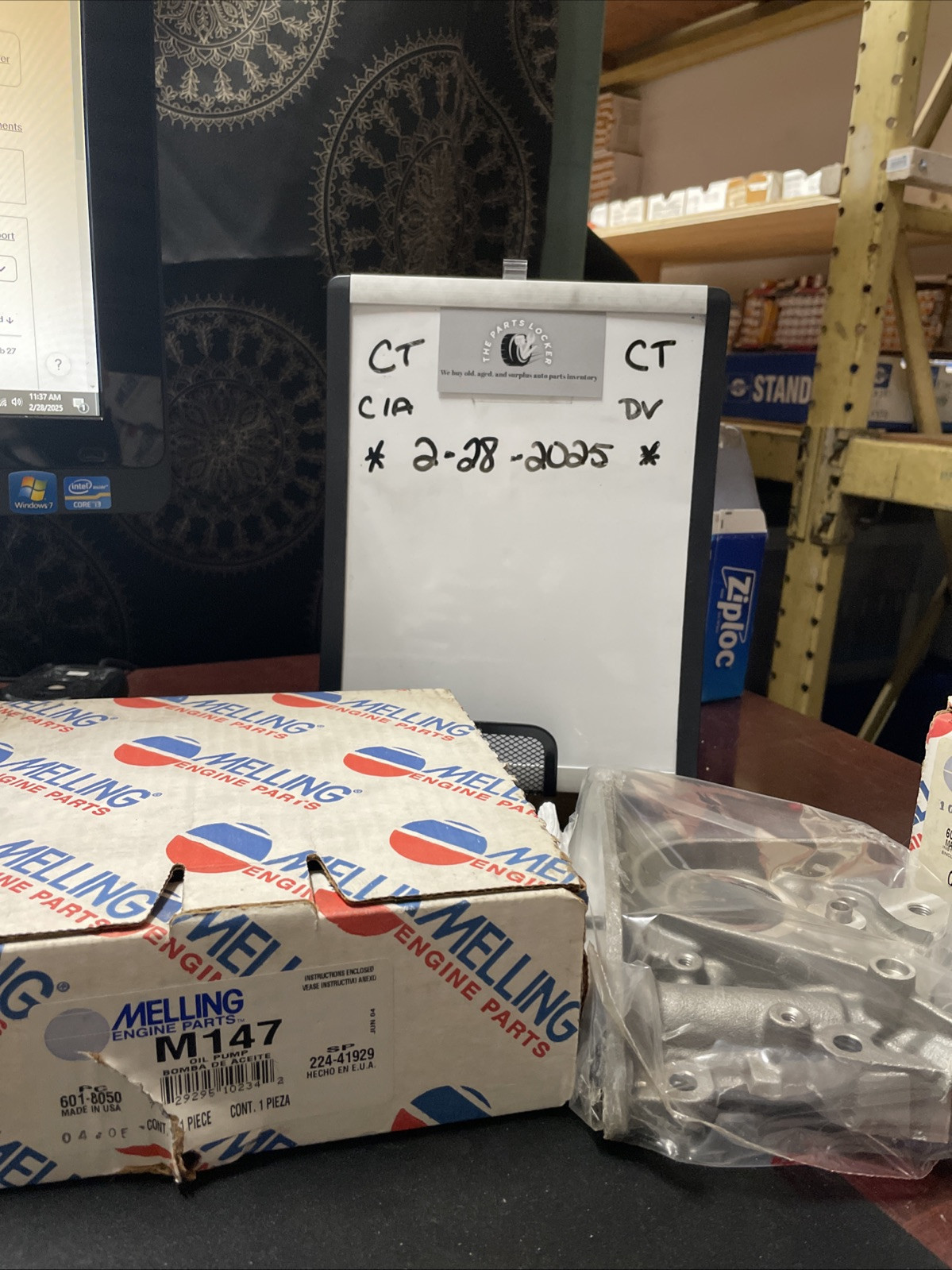 Melling M147 Stock Engine Oil Pump for 1980-1993 Select Toyota Geo Models