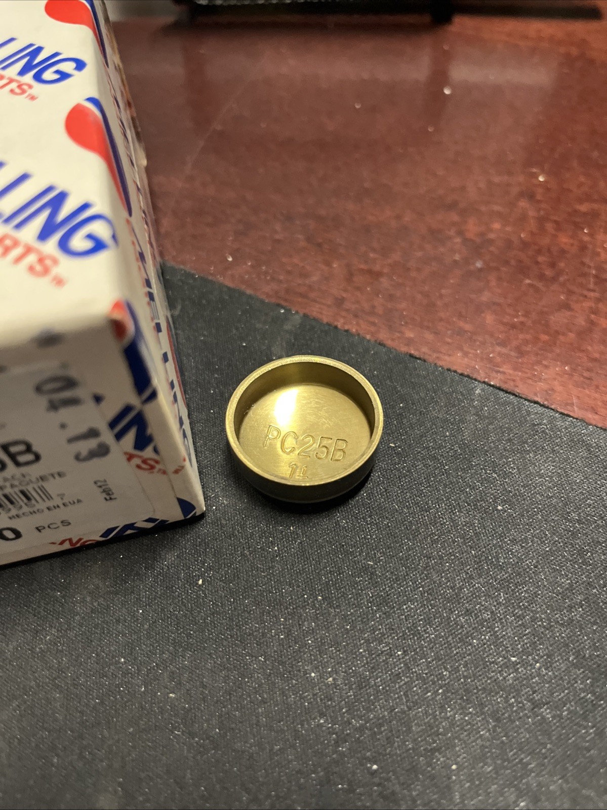 Melling MPC-25B Brass 1-1/8" Deep Cup Expansion Plugs 1 Per Purchase - Image 3