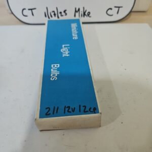 Miniature Bulbs #211 12V 12CP One Box Of 10 Bulbs