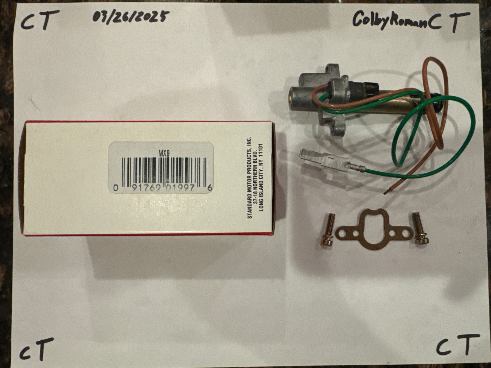 Mixture Control Solenoid Standard MX9 - Image 3