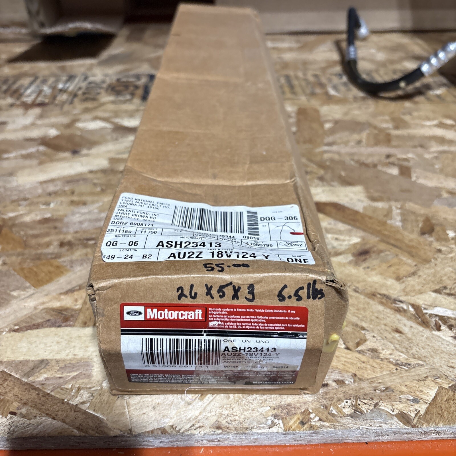 MotorCraft Shock Absorber ASH23413 AU2Z-18V124Y