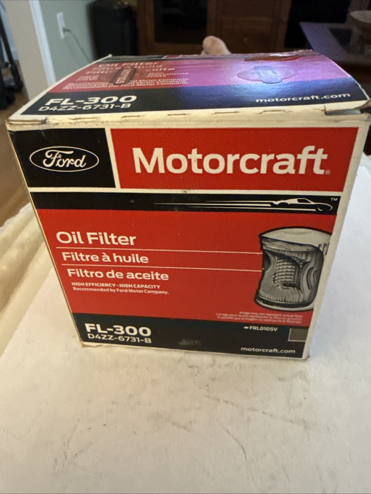 Motorcraft DENTED FL-300 Spin-on Engine Oil Filter Replacement