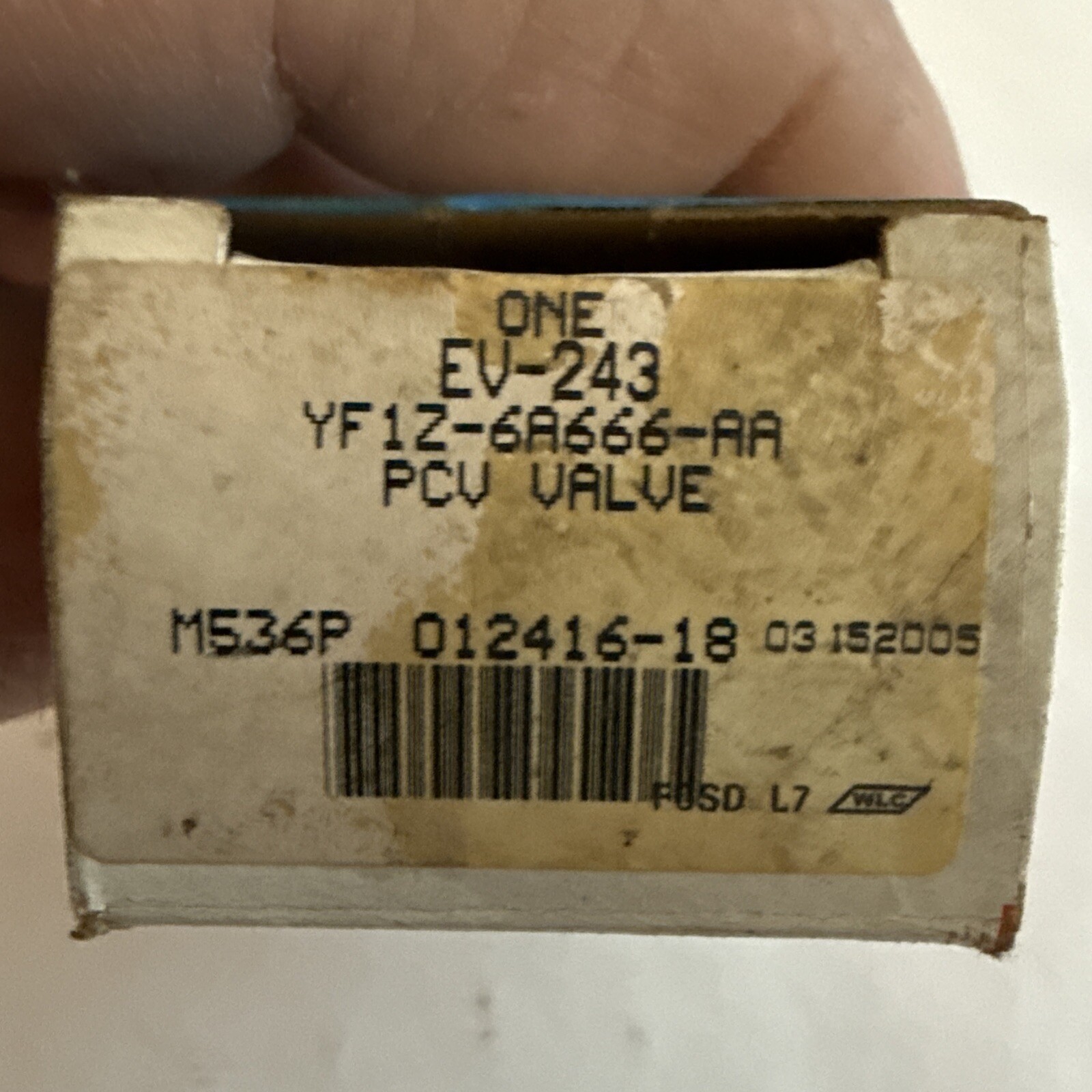 Motorcraft EV243 PCV Valve Crankcase Vent for Ford Lincoln Mercury New - Image 3