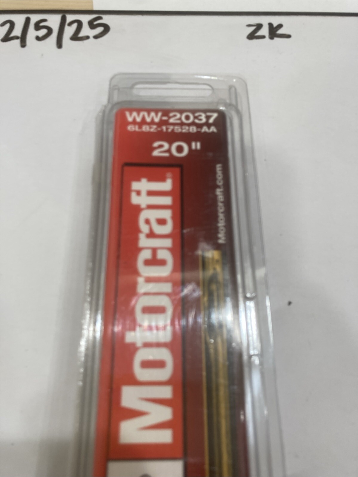 Motorcraft WW2037 20" Windshield Wiper Blade - Left - OEM Ford 6L8Z-17528-AA - Image 3