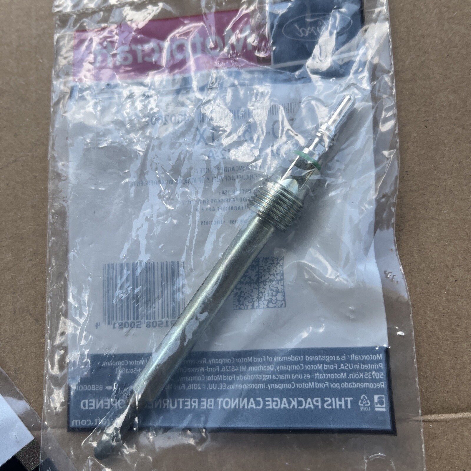 Motorcraft ZD15 / Ford 8C3C-12A342-A Diesel Glow Plug - Image 3