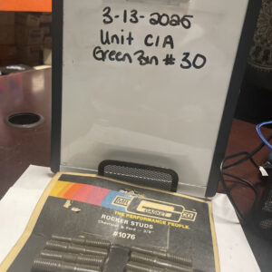 Mr. Gasket 1076 Rocker Arm Studs - Screw-In - 3/8 Inch