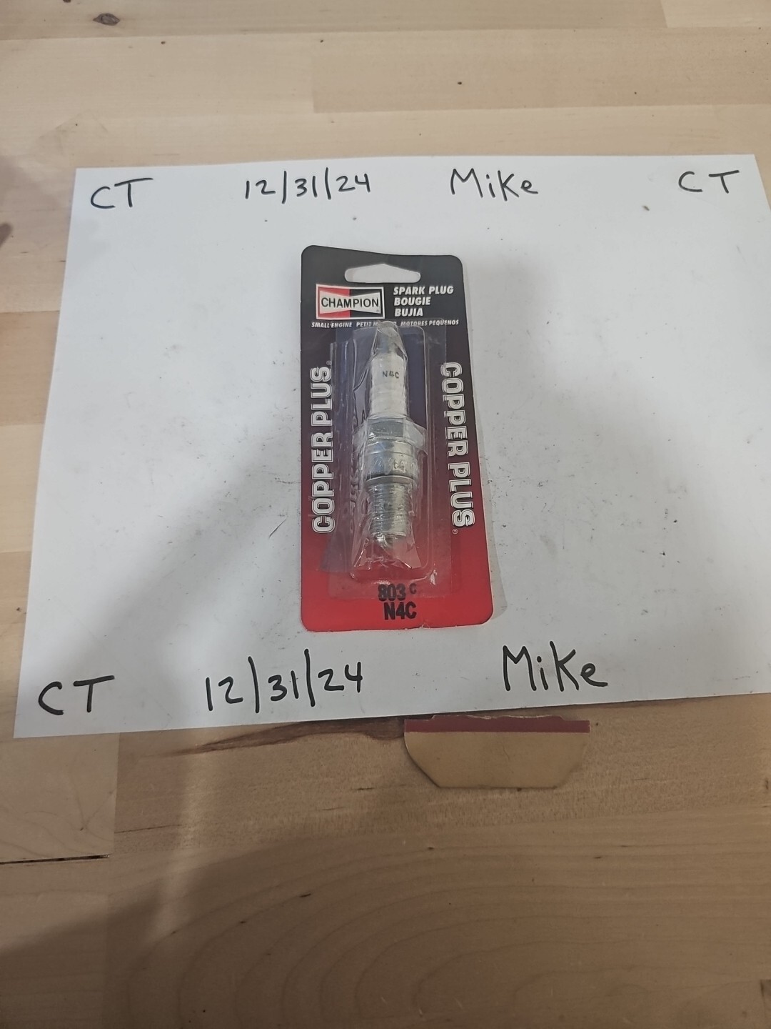 N4C Champion brand spark plug 803 - Image 4