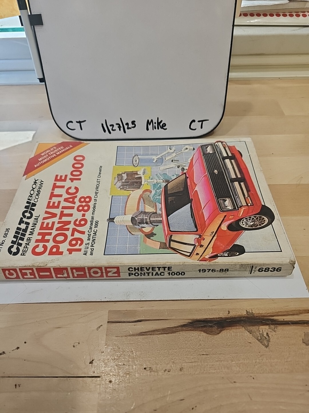 NEW 1976-1988 Chevette Pontiac 1000 Chilton Repair Manual Shop Book Chevy - Image 4