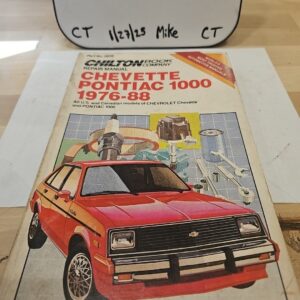 NEW 1976-1988 Chevette Pontiac 1000 Chilton Repair Manual Shop Book Chevy