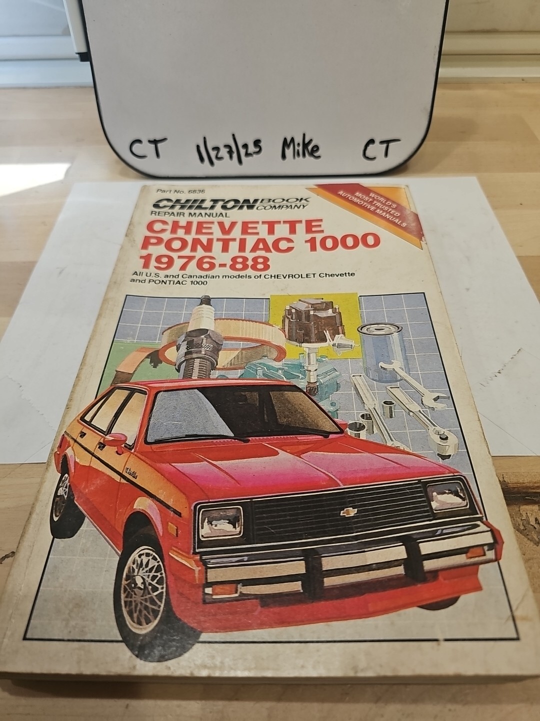 NEW 1976-1988 Chevette Pontiac 1000 Chilton Repair Manual Shop Book Chevy