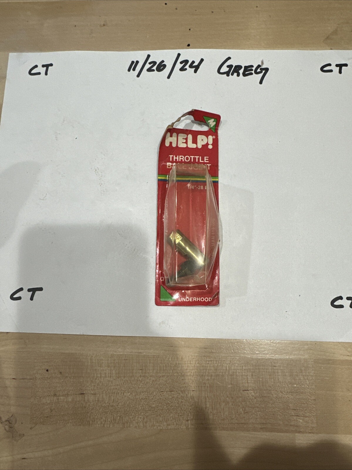 🔥NEW 41031 HELP! Throttle Ball Joint Underhood 🔥