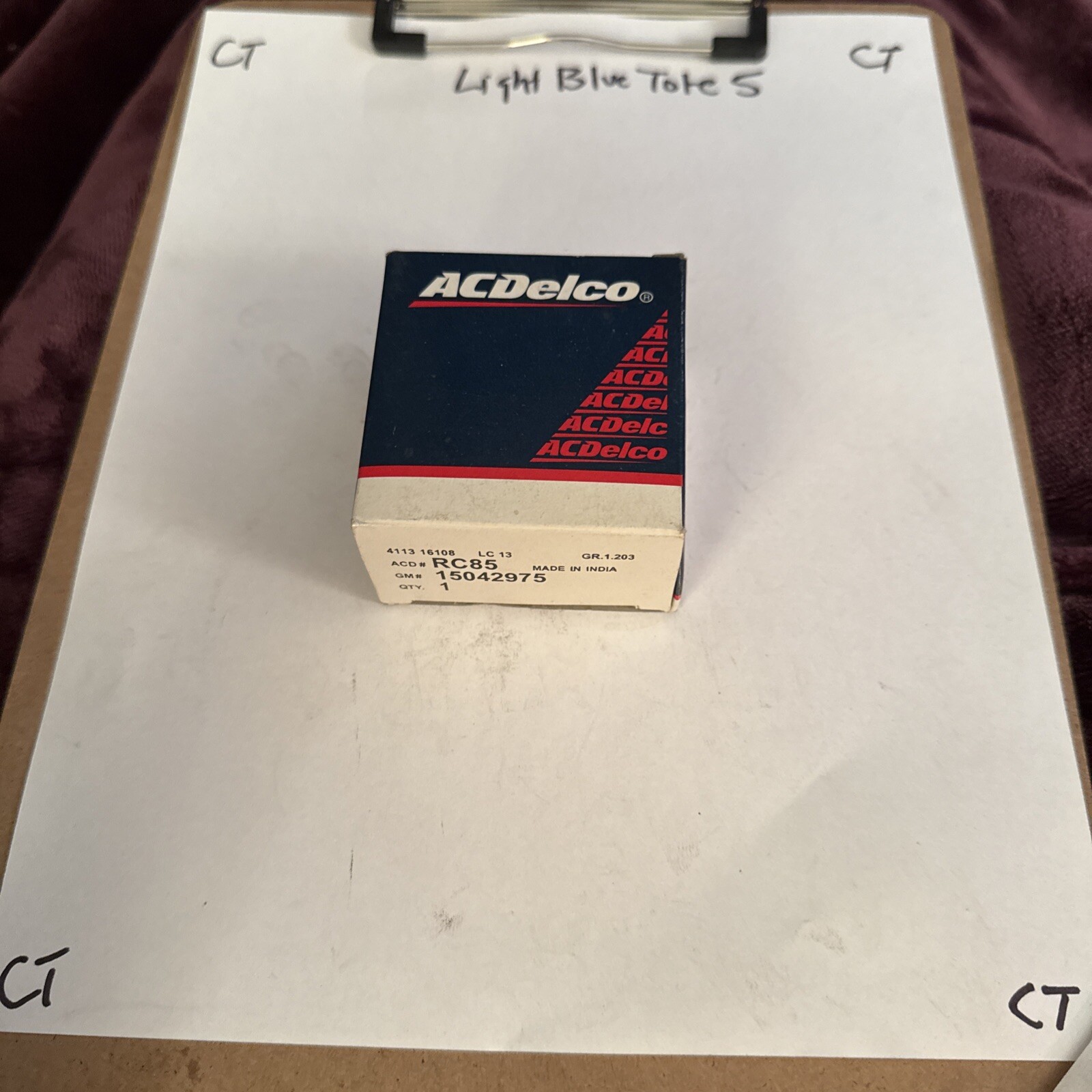 NEW GENUINE GM ACDelco Radiator Cap RC85 15042975