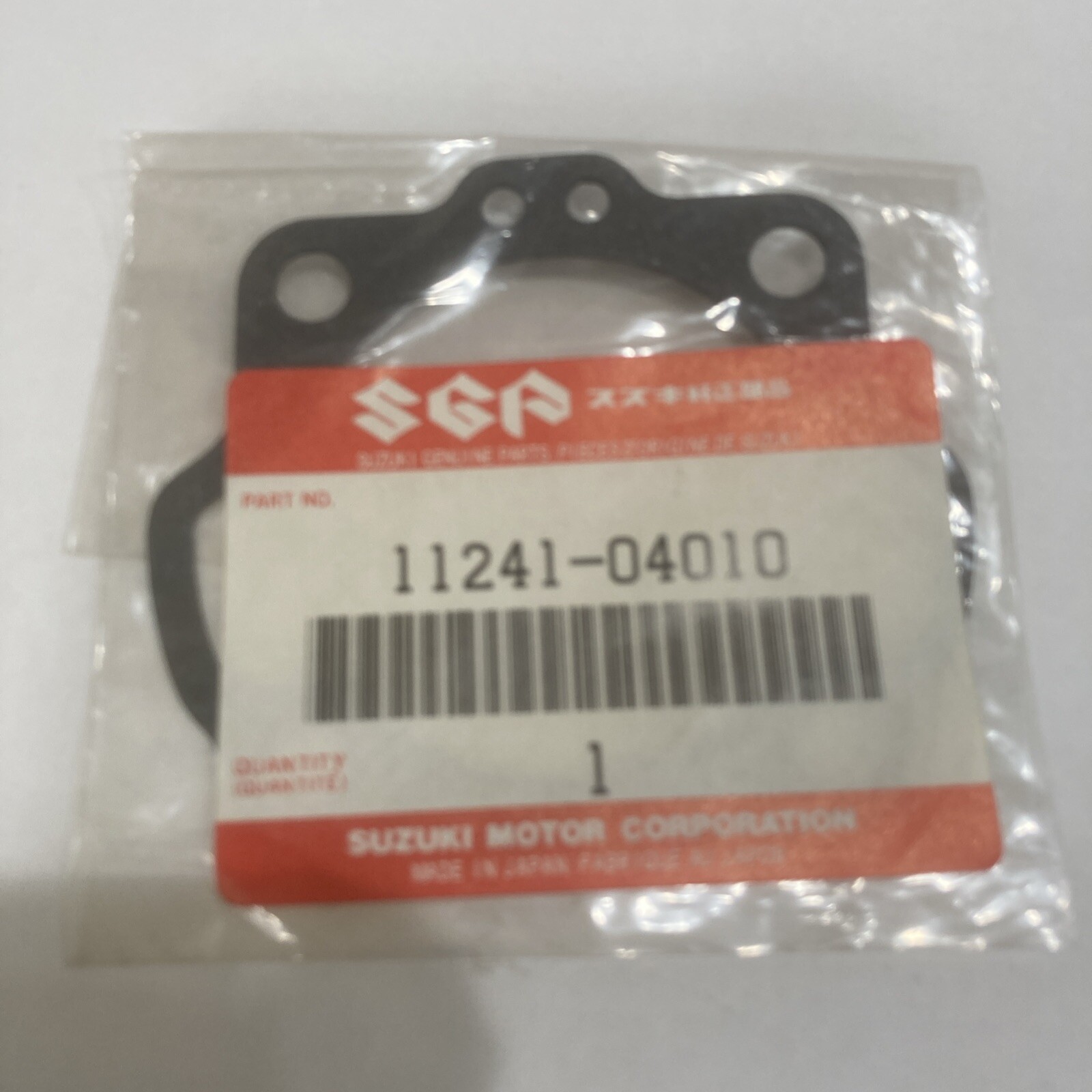 NEW GENUINE SUZUKI 11241-04010 GASKET, CYLINDER JR50 - Image 3