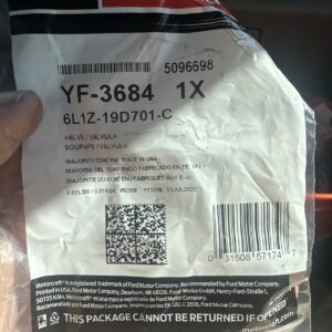 NEW Motorcraft A/C Service Valve Core YF-3684 Ford Lincoln 2011-2023