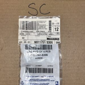 NEW NOS FORD N811751S306 SCREW AND WASHER ASY Qty.4