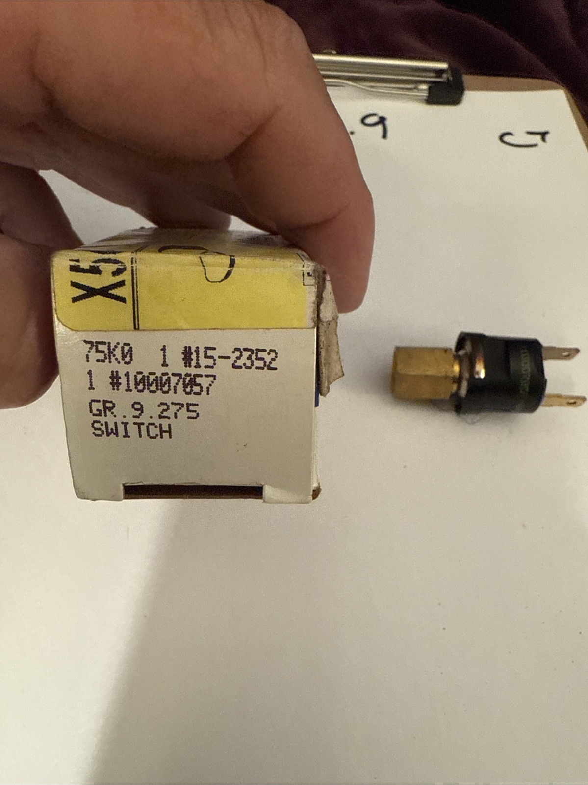 NEW NOS OEM 15-2352 10007057 - Image 3