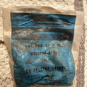 NEW OEM (2) Ford Mustang Front Brake Caliper to Brake Line Bolts #947