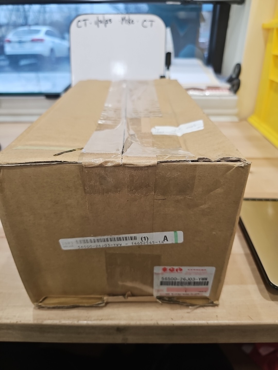 NEW OEM For Suzuki 56600-26J04-YWW MIRROR ASSEMBLY ,REAR VIEW, RH - Image 5