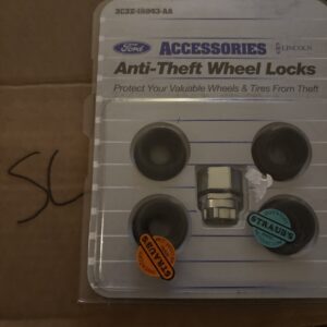 NEW OEM Ford Anti-Theft Wheel Locks for Hidden Lugs 3C3Z1A043AA F250 F350 09-16
