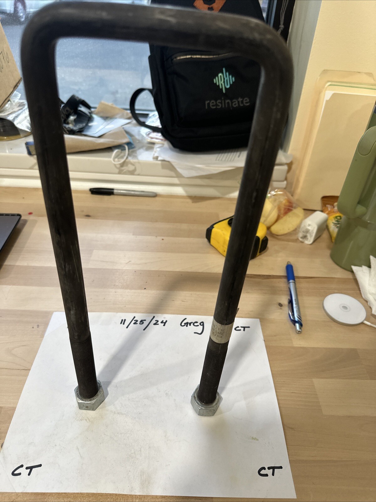 NEW - OEM Ford E9TZ-5705-B Rear Spring U-Bolt 1989 F53 F59 With Aux. Spring - Image 3