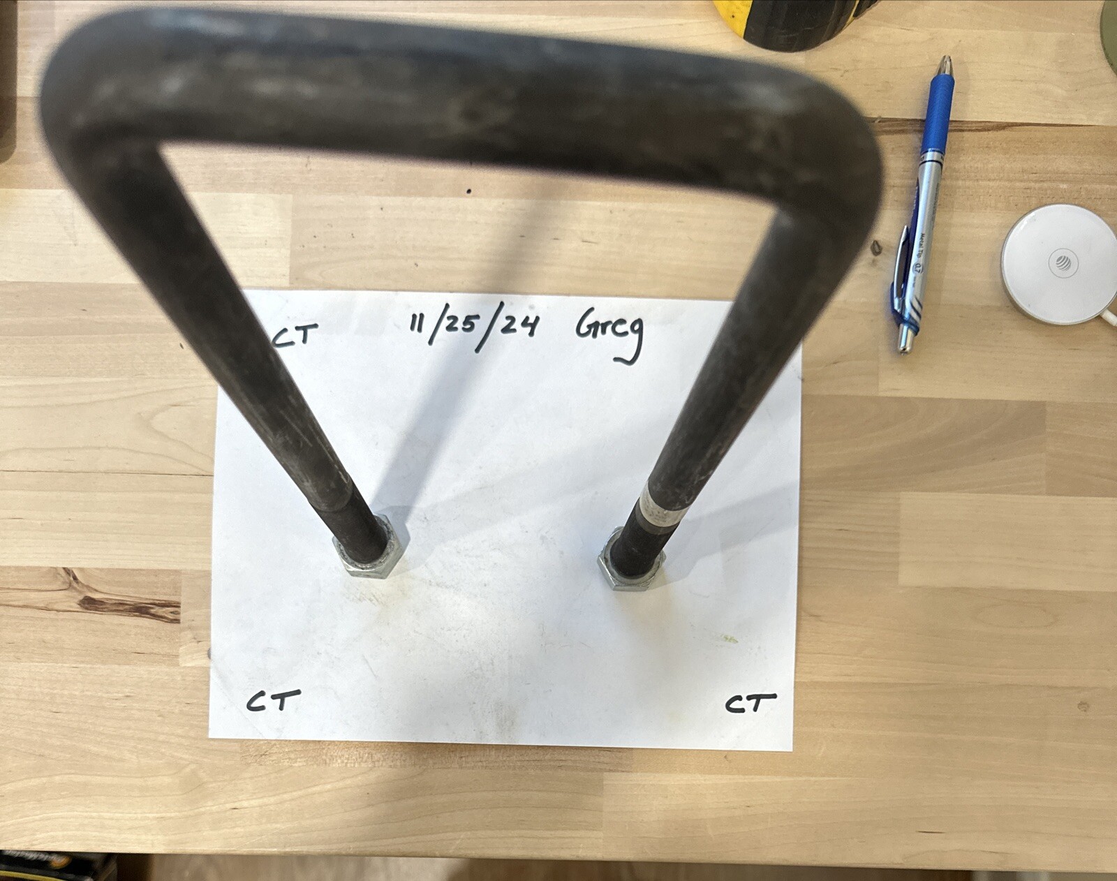 NEW - OEM Ford E9TZ-5705-B Rear Spring U-Bolt 1989 F53 F59 With Aux. Spring