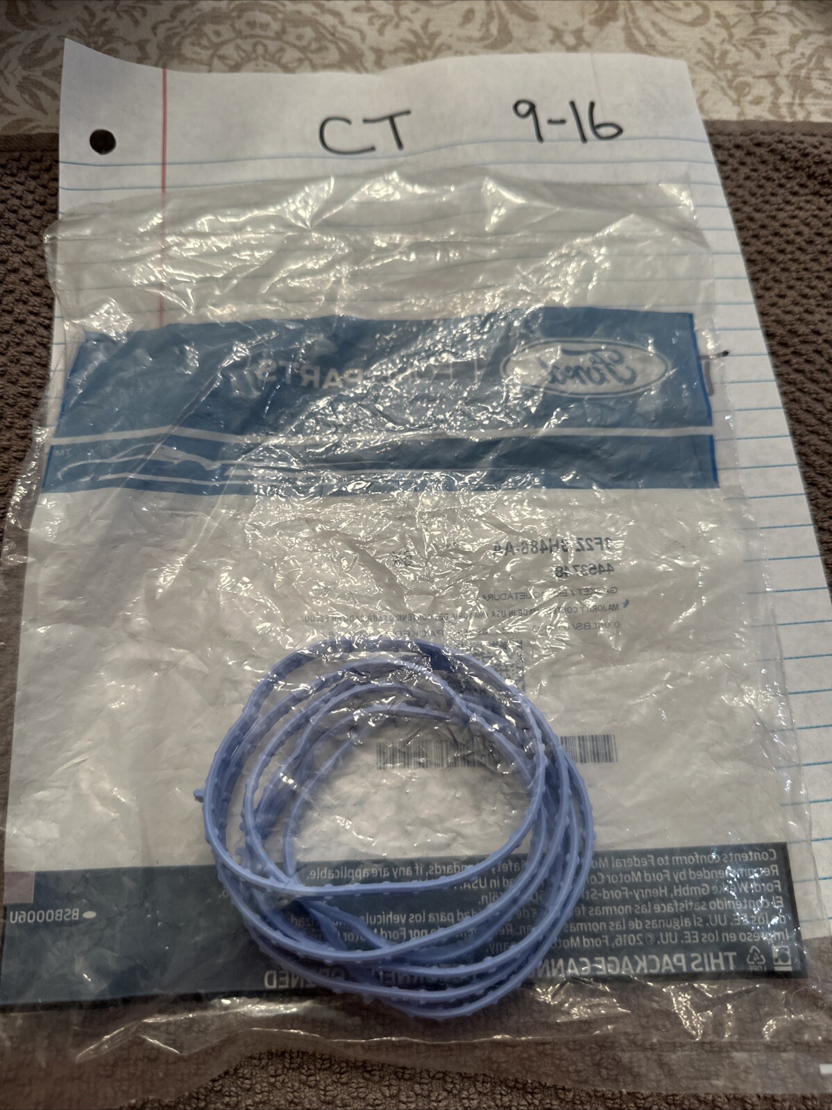 NEW OEM Genuine Ford Manifold GasketS 3F2Z-9H486-AA ( 6 PIECES) - Image 3