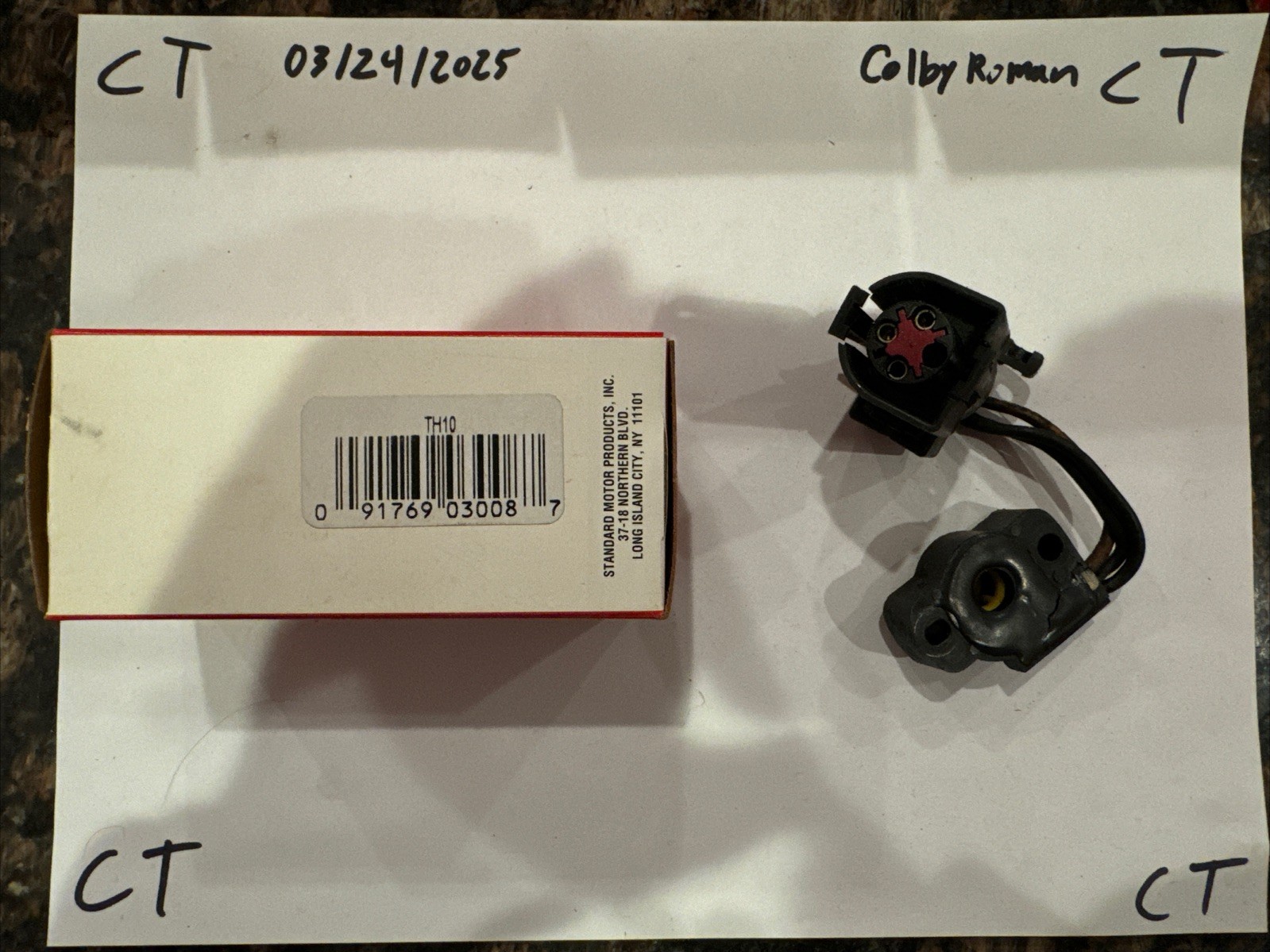 NEW STANDARD TH10 Throttle Position Sensor - Image 3