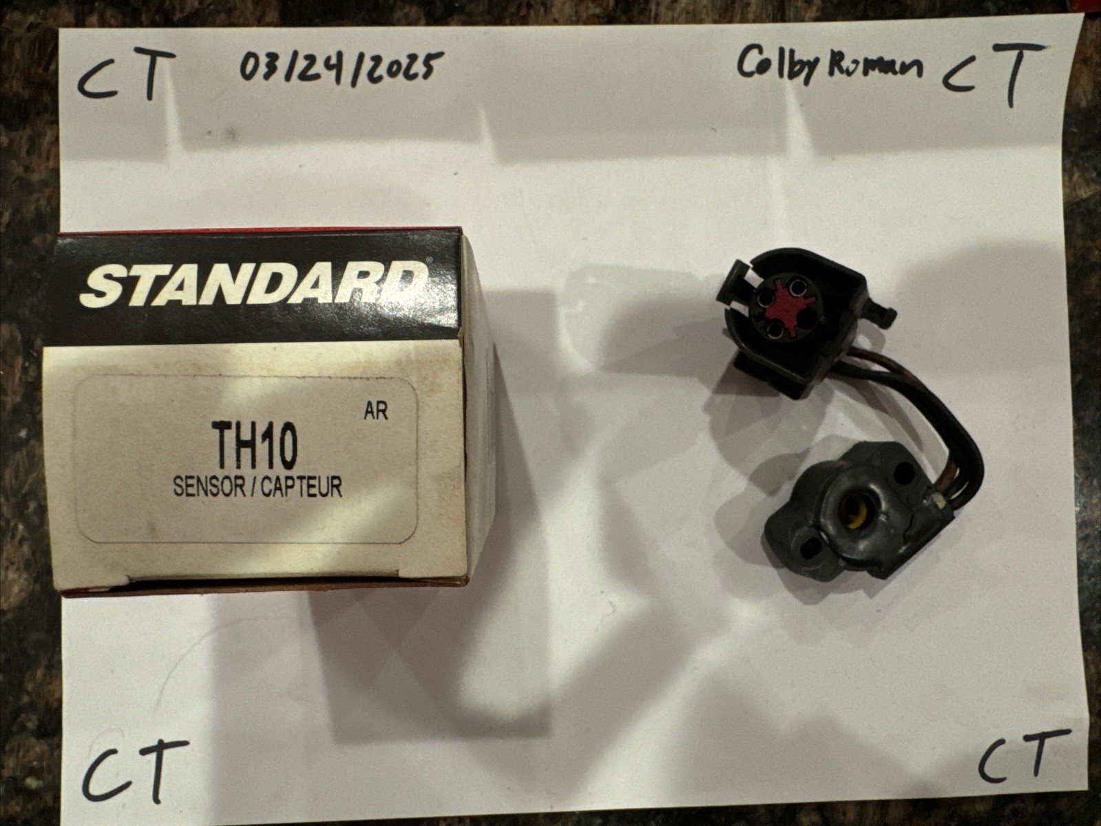 NEW STANDARD TH10 Throttle Position Sensor