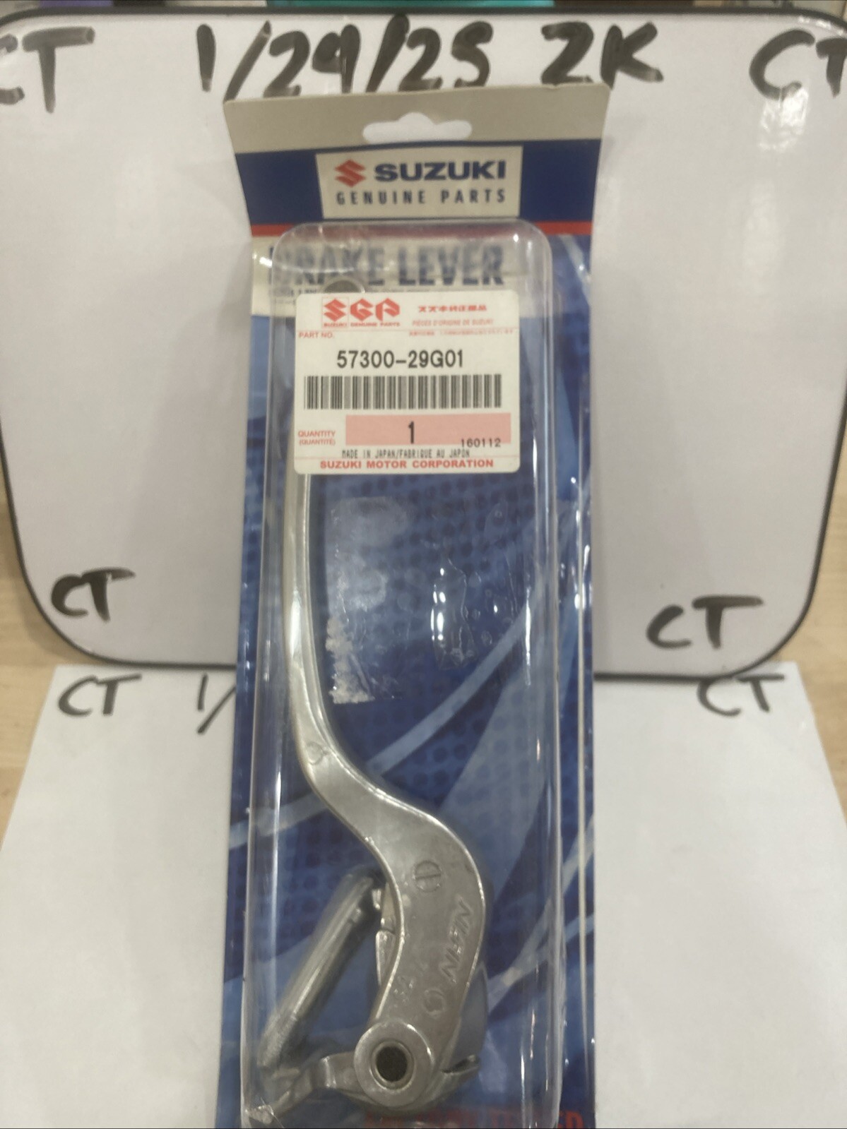 NEW SUZUKI 57300-29G00 BRAKE LEVER Kawasaki