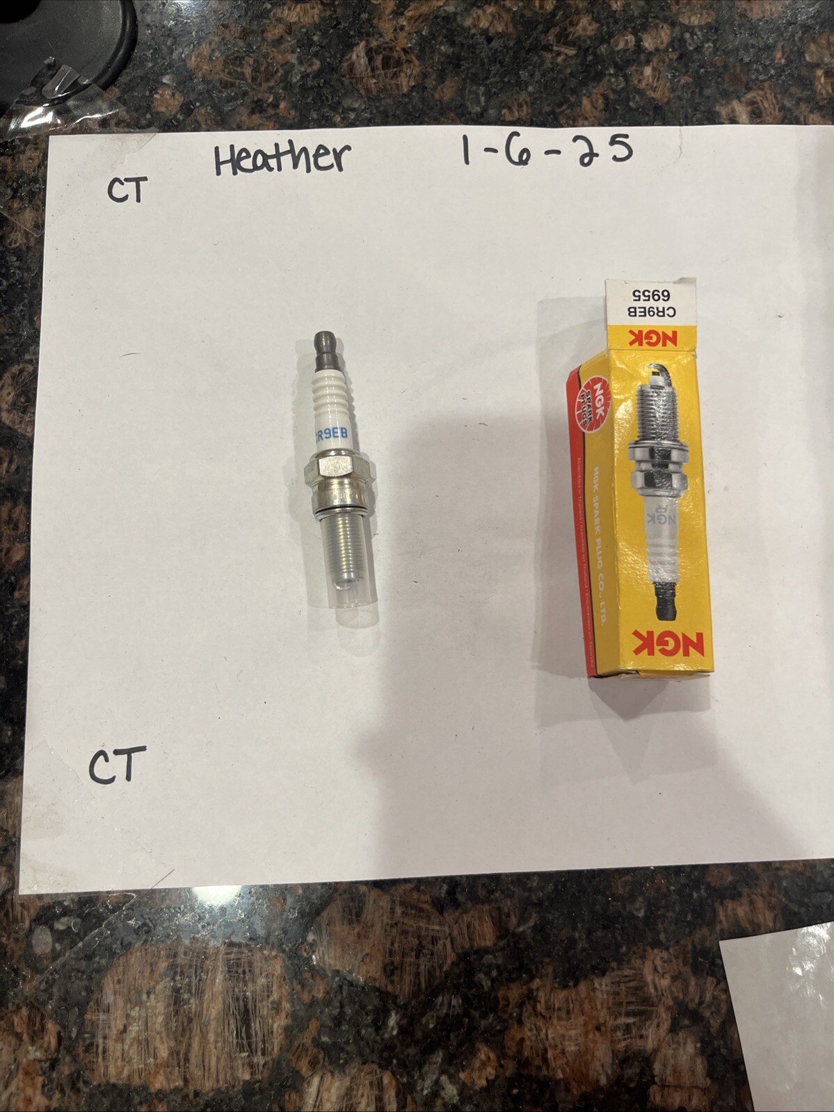 NGK Genuine (6955) Spark Plug - CR9EB