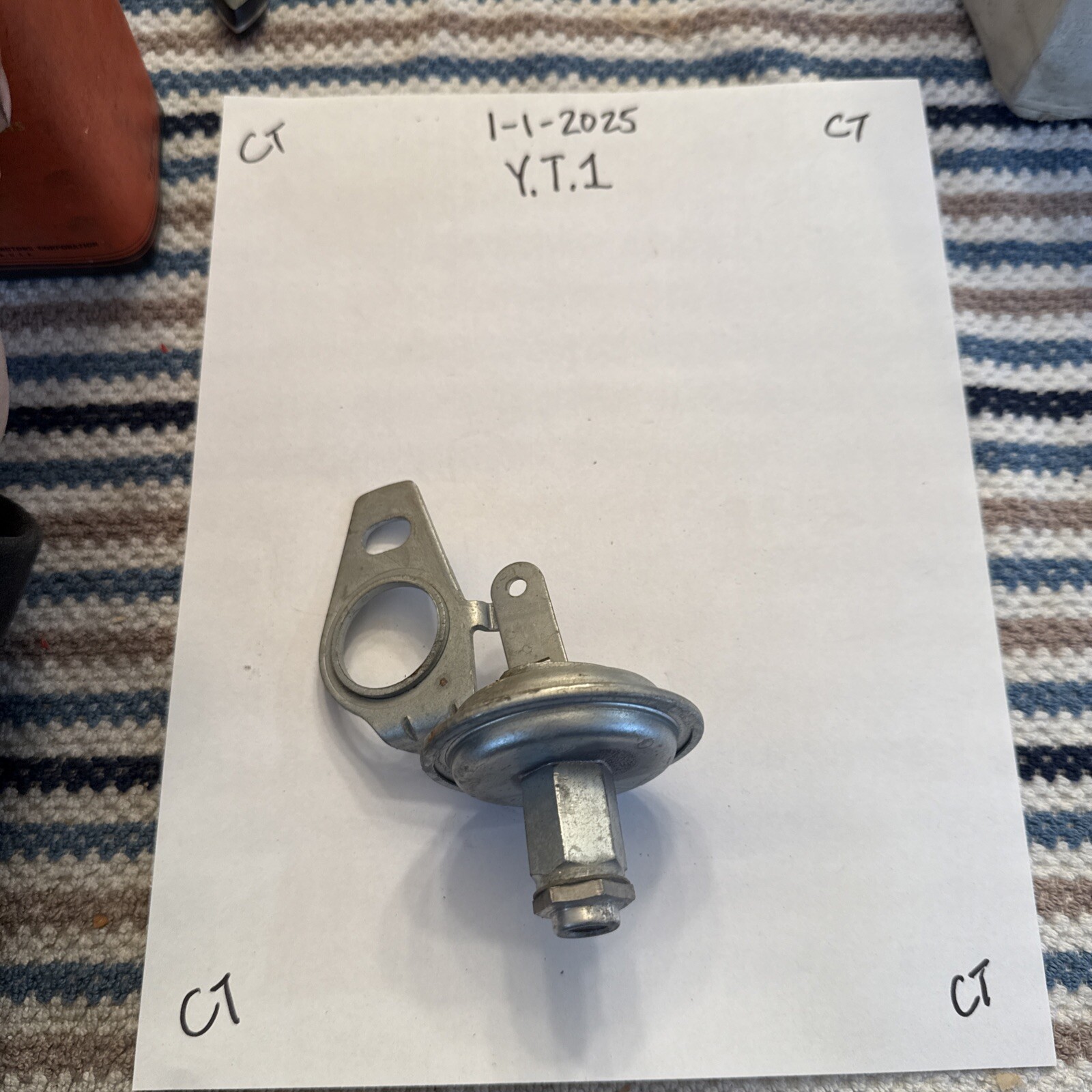 NOS 1940's 1950's GM Distributor Vacuum Advance, 1909341 Delco-Remy