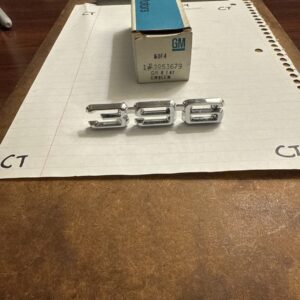 NOS 1969 1970 CHEVELLE NOS GM 3953679 SS"396" FENDER EMBLEM