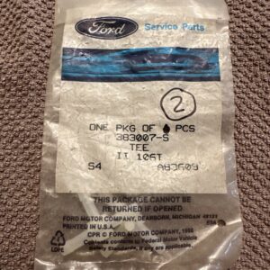 NOS 1970 1970 1971 MERCURY 383007-s WINDSHIELD WASHER HOSE TEE NEW (2)tee