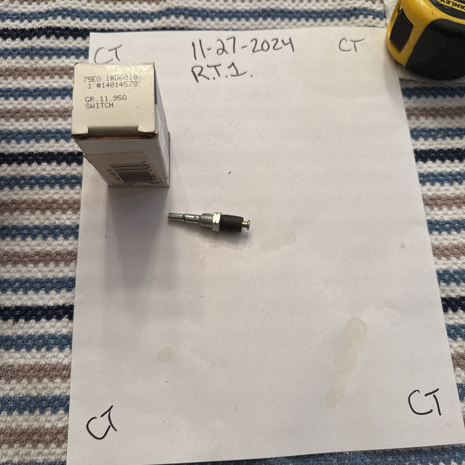 NOS 1973-84 Chevrolet GMC Truck 1964-70 Buick 1963-75 GM Door Jamb Switch D6010