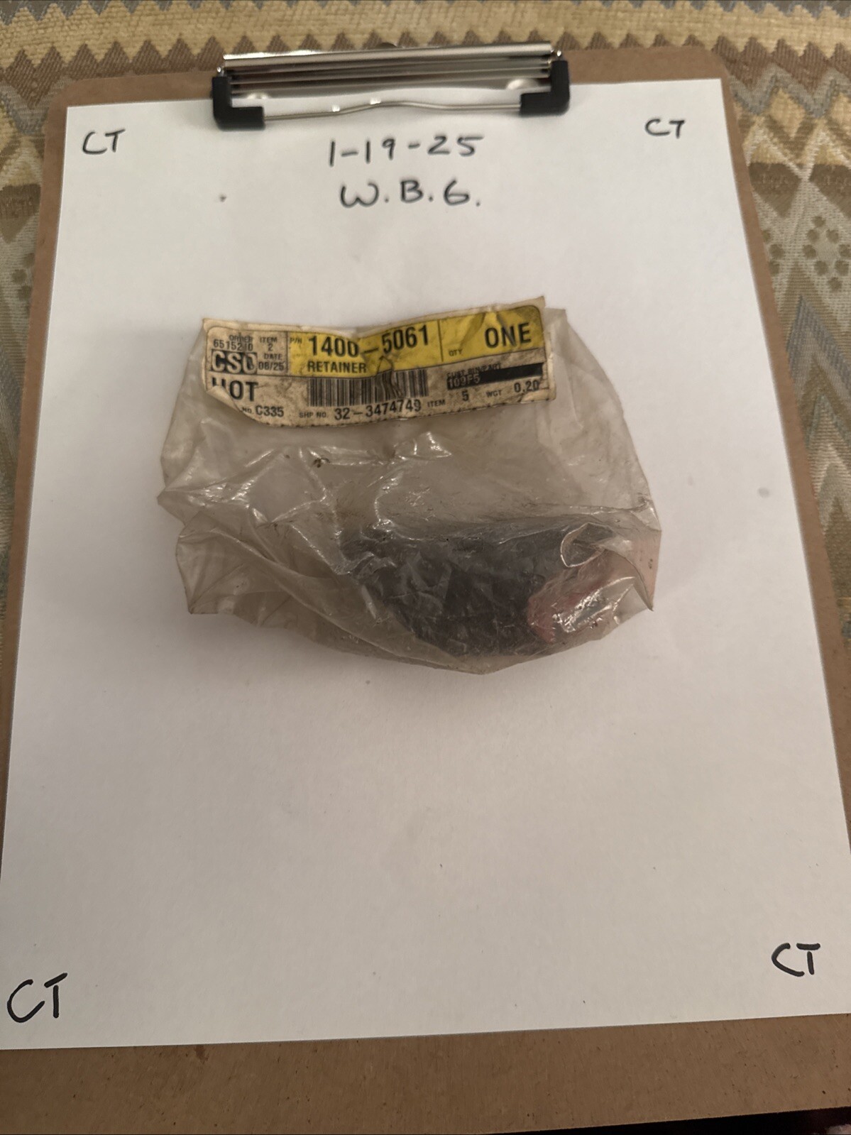 NOS 82-92 Camaro Z-28 Firebird Trans Am Battery Retainer Hold Down GM #14005061