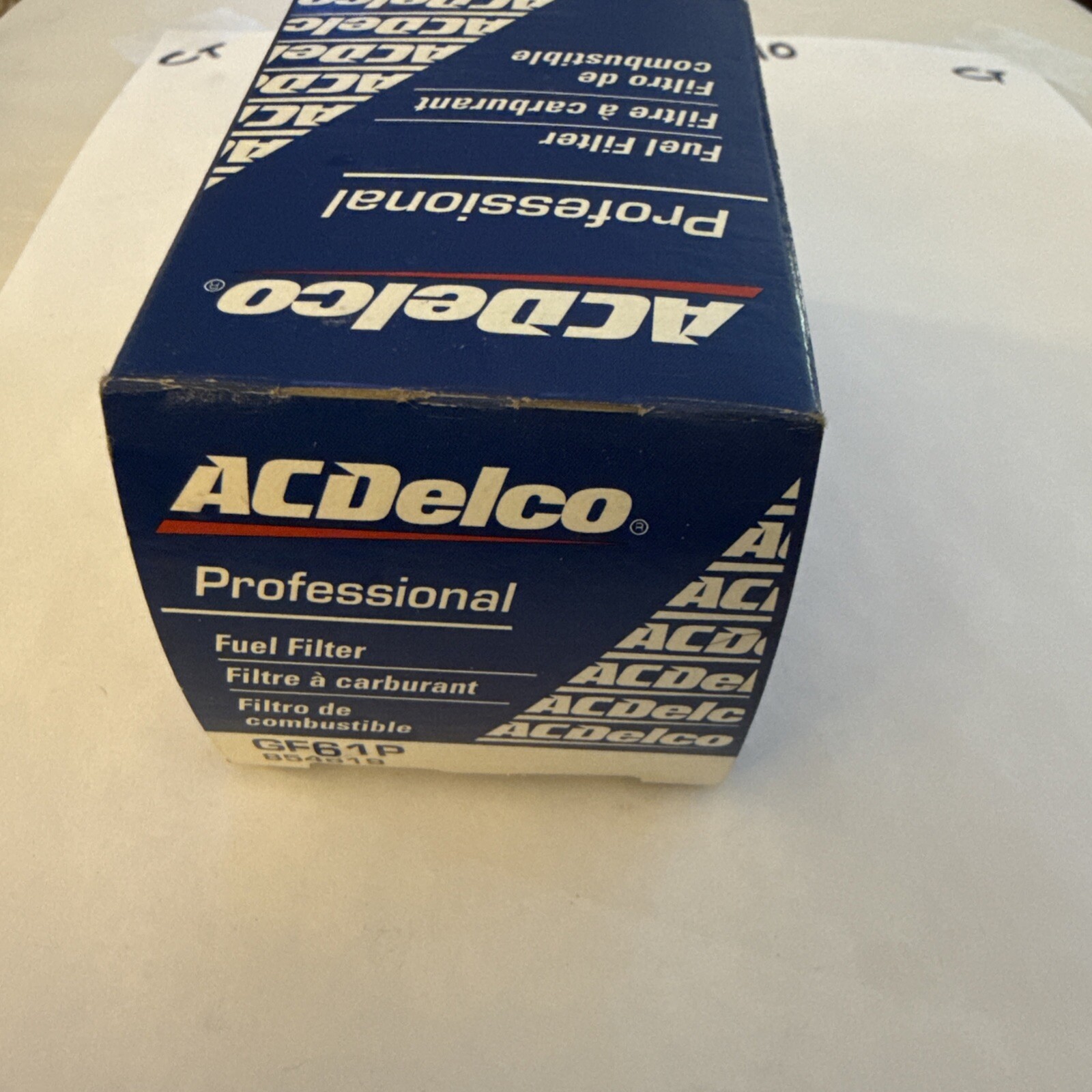 NOS AC Delco GF61P / GM# 854619 Fuel Filter - Image 3