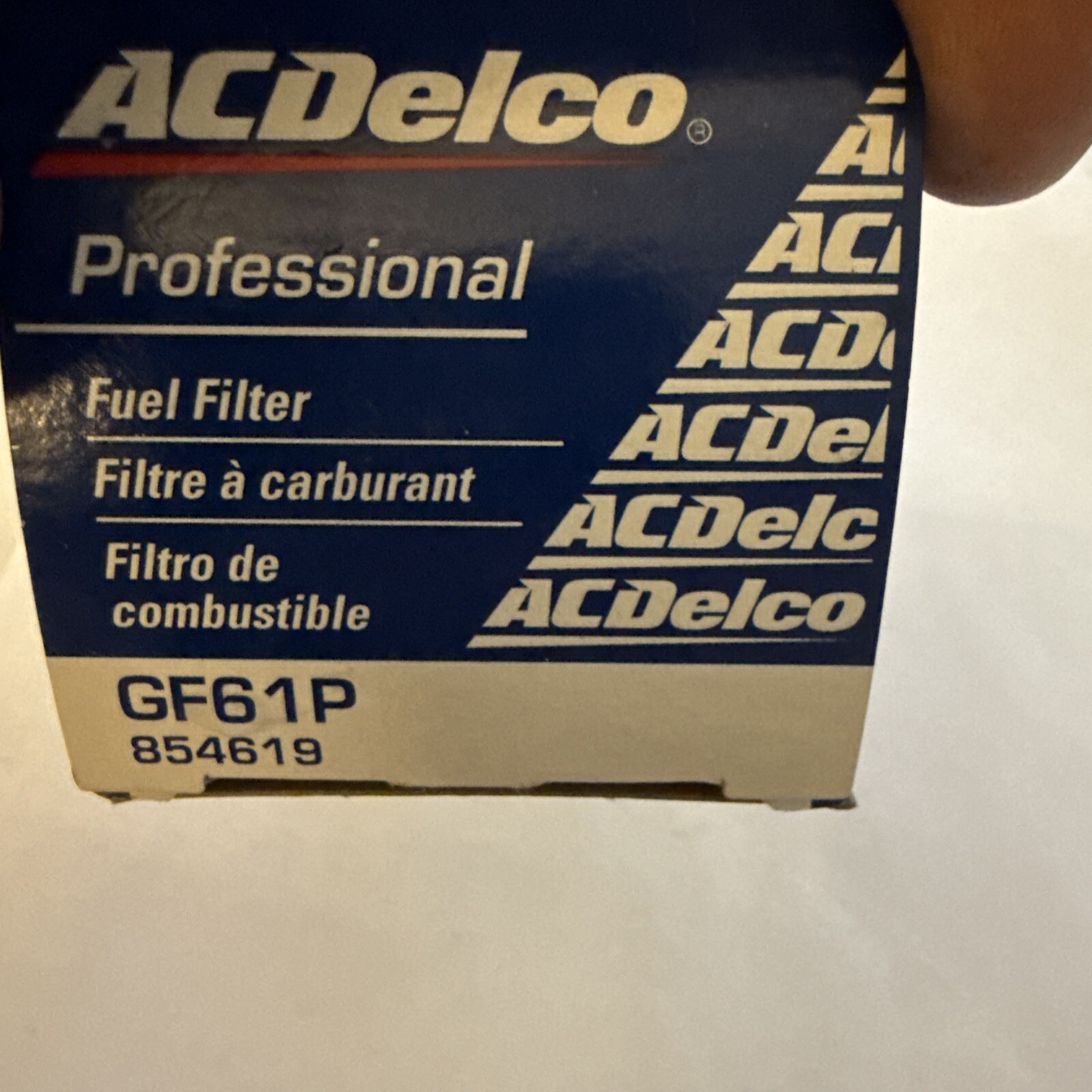 NOS AC Delco GF61P / GM# 854619 Fuel Filter - Image 4