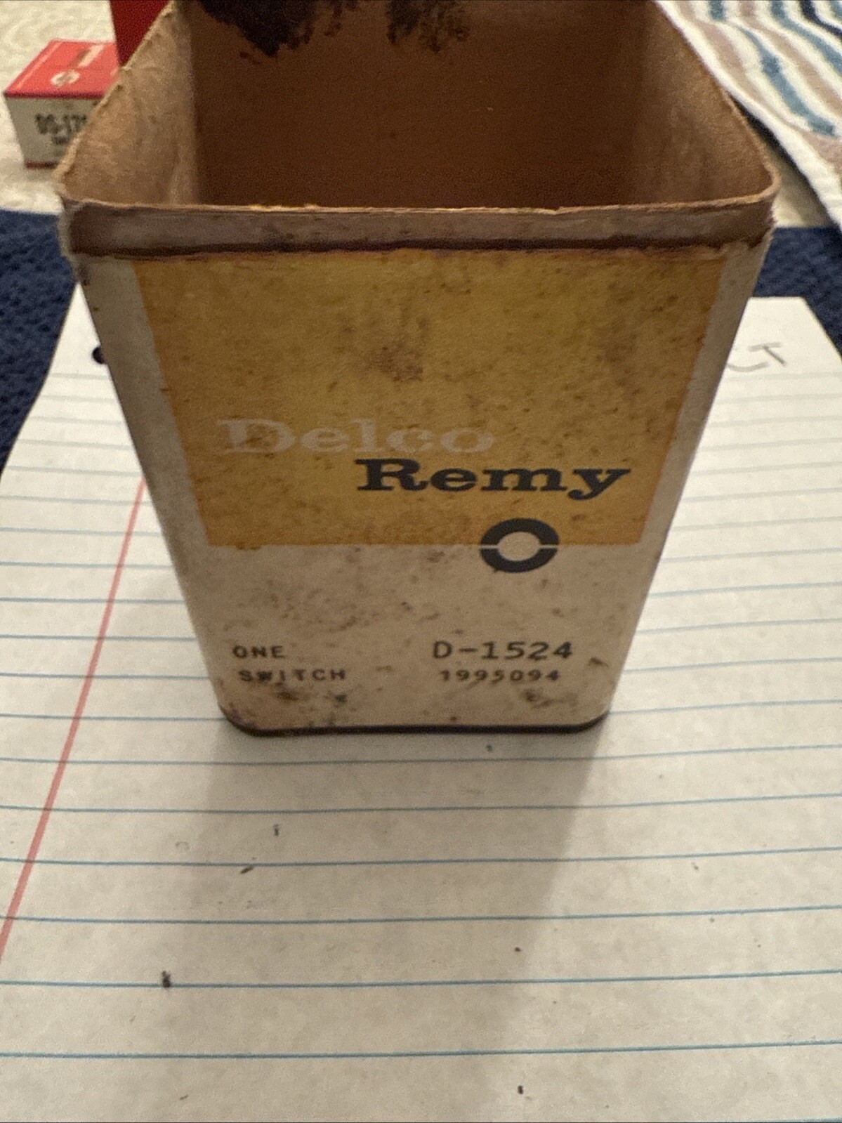 NOS #D-1524 #1995094 Delco Remy Light Headlight Switch for 1960 Pontiac/Olds - Image 3