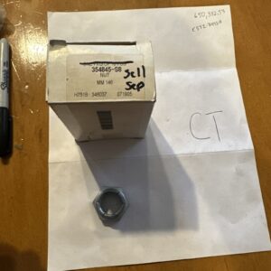 NOS FORD PINION NUT 354845-S8 SB-44781