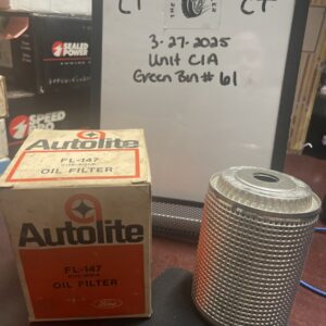 NOS Ford Autolite FL-147 Oil Filter