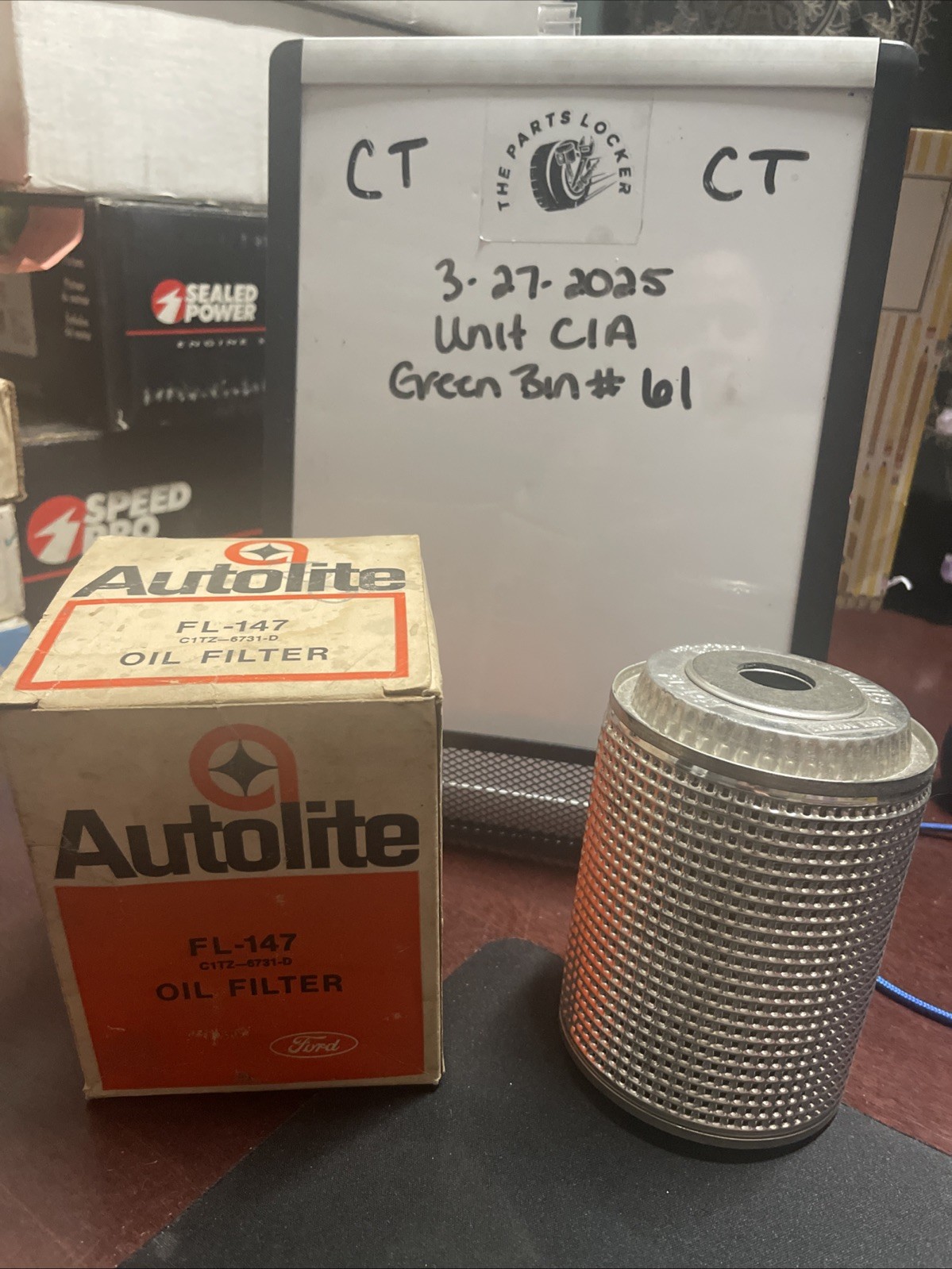 NOS Ford Autolite FL-147 Oil Filter